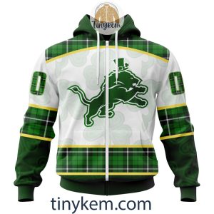 Detroit Lions Shamrock Customized Hoodie2C Tshirt Gift For St Patrick Day 20242B2 vzZvq