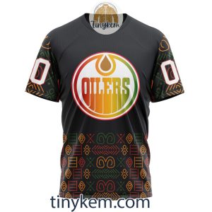 Edmonton Oilers Black History Month Customized Hoodie Tshirt Sweatshirt2B6 YNy20