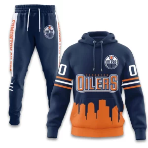 Edmonton Oilers Hoodie Joggers Set