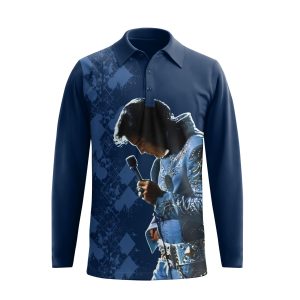 Elvis Presley Long Sleeve Polo Shirt