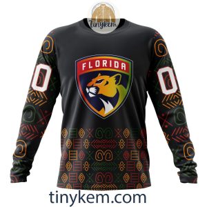 Florida Panthers Black History Month Customized Hoodie Tshirt Sweatshirt2B4 x4HSE