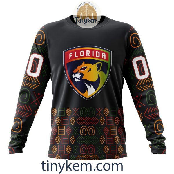 Florida Panthers Black History Month Customized Hoodie, Tshirt, Sweatshirt