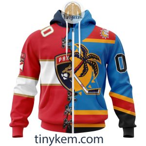 Florida Panthers Home Mix Reverse Retro Jersey Customized Hoodie Tshirt Sweatshirt2B2 2QIkH