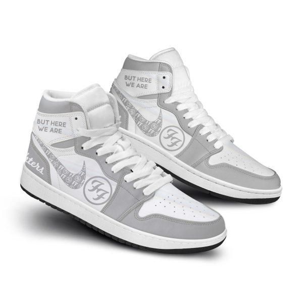 Foo Fighters Custom Air Jordan 1 High Top Shoes