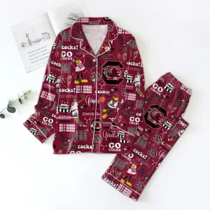 Gamecocks Basketball Icons Bundle Pajamas Set