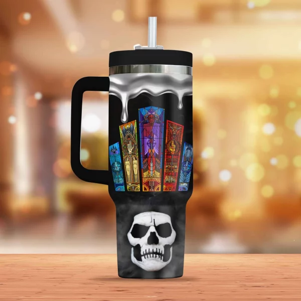 Ghost Band 40 Oz Tumbler