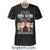 God First Fmily Second Then Gamecocks Basketball Tshirt