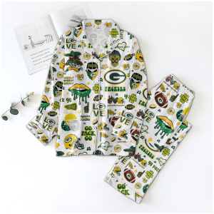 Green Bay Packers Icons Bundle Pajamas Set2B3 TOlY5