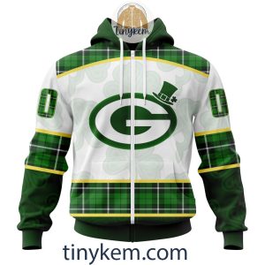Green Bay Packers Shamrock Customized Hoodie2C Tshirt Gift For St Patrick Day 20242B2 j4ETC