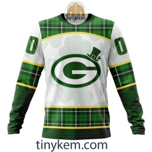 Green Bay Packers Shamrock Customized Hoodie2C Tshirt Gift For St Patrick Day 20242B4 37s4s