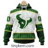 Indianapolis Colts Shamrock Customized Hoodie, Tshirt: Gift For St Patrick Day 2024