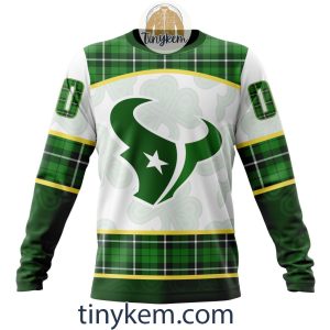 Houston Texans Shamrock Customized Hoodie2C Tshirt Gift For St Patrick Day 20242B4 Hcl6r