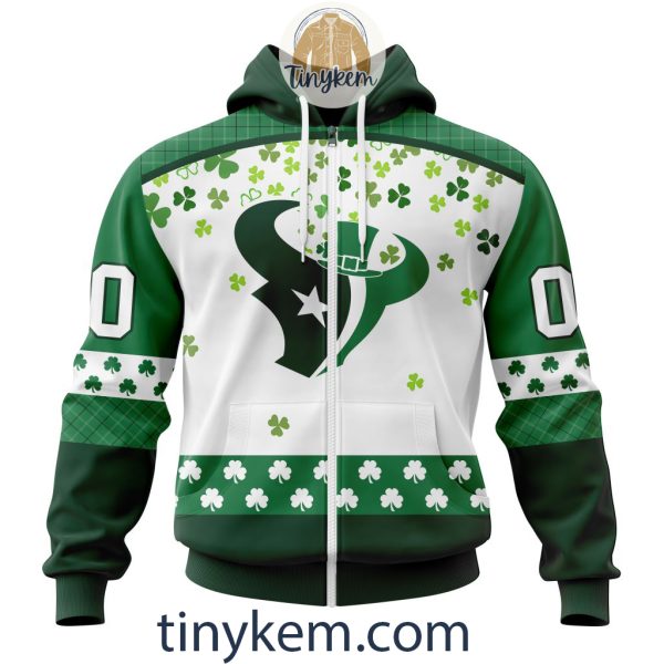 Houston Texans St Patrick Day Customized Hoodie, Tshirt, Sweatshirt