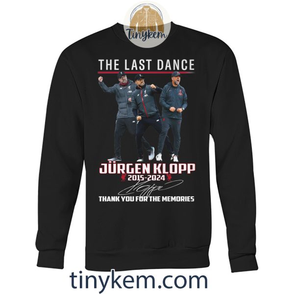 Jurgen Klopp Leaving Liverpool Shirt: The Last Dance
