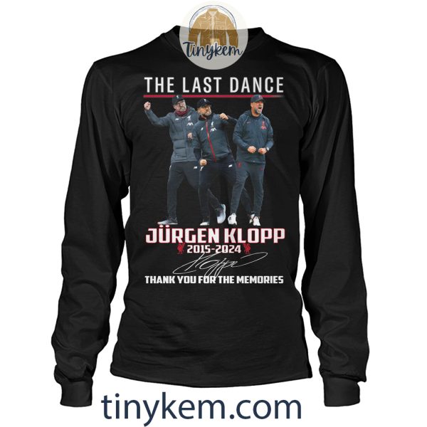 Jurgen Klopp Leaving Liverpool Shirt: The Last Dance