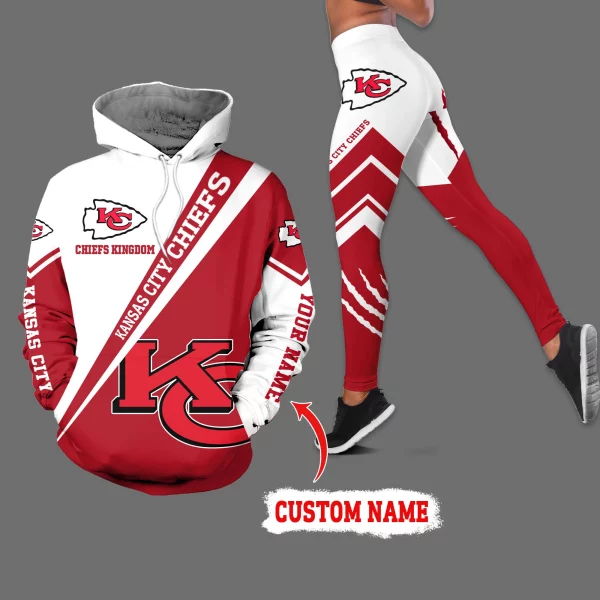 Kansas City Chiefs Customized Hoodie Leggings Set