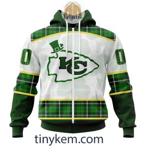 Kansas City Chiefs Shamrock Customized Hoodie2C Tshirt Gift For St Patrick Day 20242B2 qcFHj