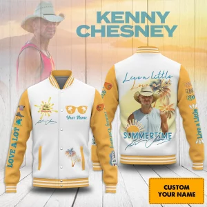 Kenny Chesney Customized Baseball Jacket
