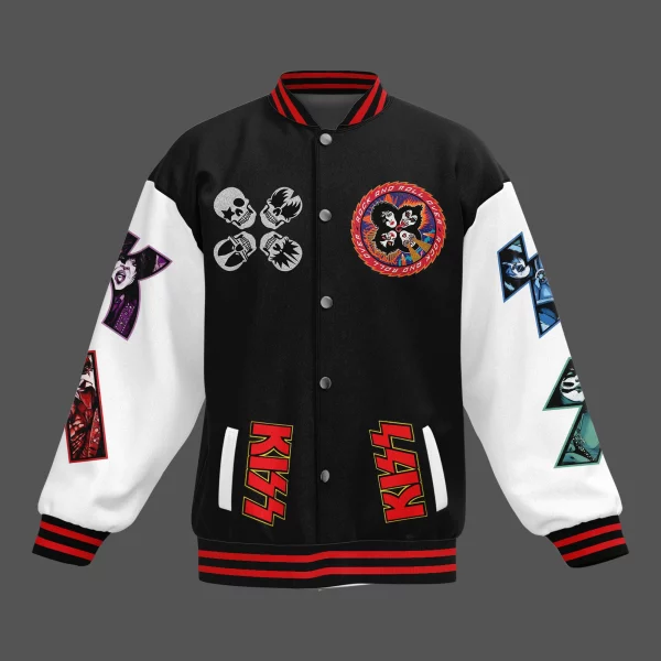 Kiss Baseball Jacket: Shout It Out Loud