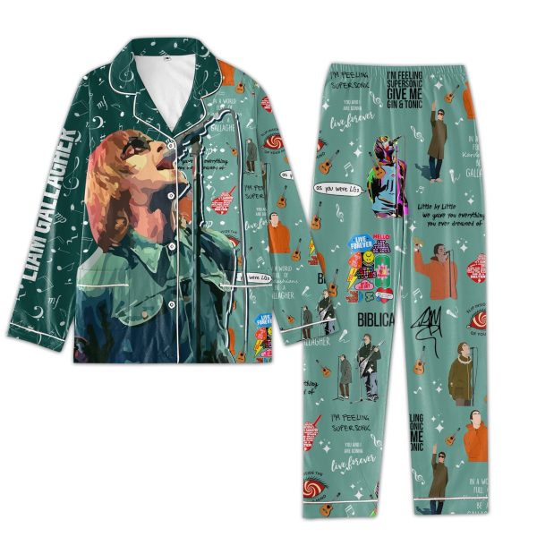 Liam Gallagher Pajamas Set