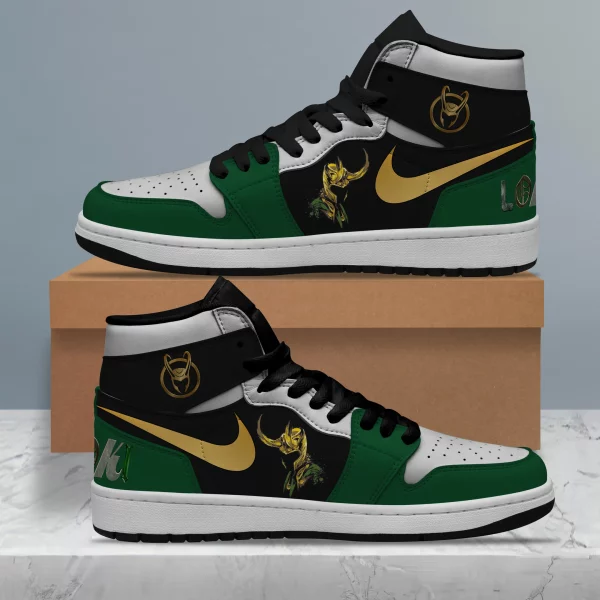 Loki Air Jordan 1 High Top Shoes