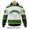 Las Vegas Raiders Shamrock Customized Hoodie, Tshirt: Gift For St Patrick Day 2024