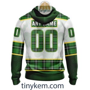 Los Angeles Chargers Shamrock Customized Hoodie2C Tshirt Gift For St Patrick Day 20242B3 R8qAH