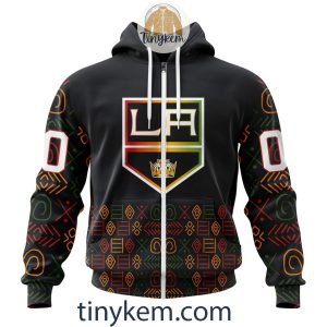 Los Angeles Kings Black History Month Customized Hoodie, Tshirt, Sweatshirt