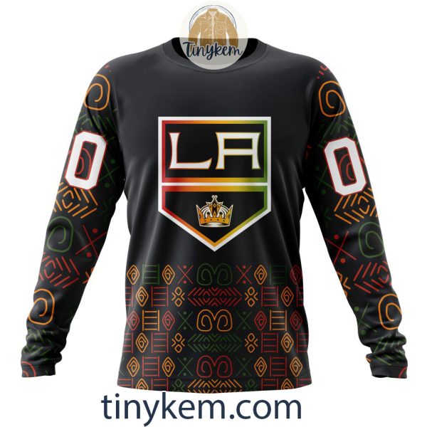 Los Angeles Kings Black History Month Customized Hoodie, Tshirt, Sweatshirt