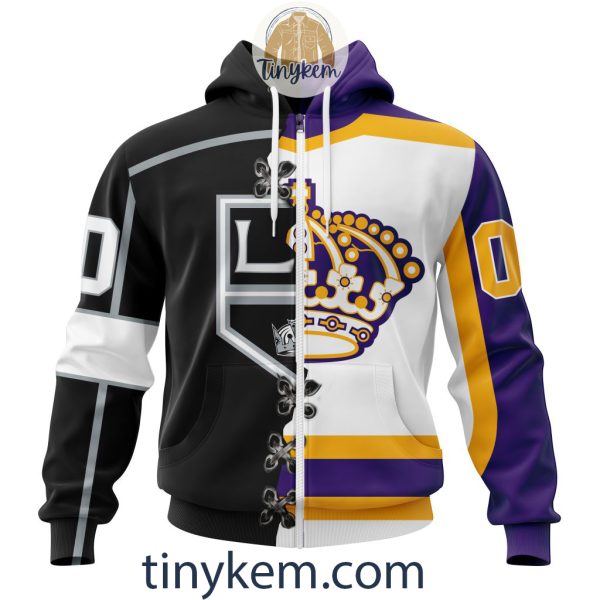 Los Angeles Kings Home Mix Reverse Retro Jersey Customized Hoodie, Tshirt, Sweatshirt