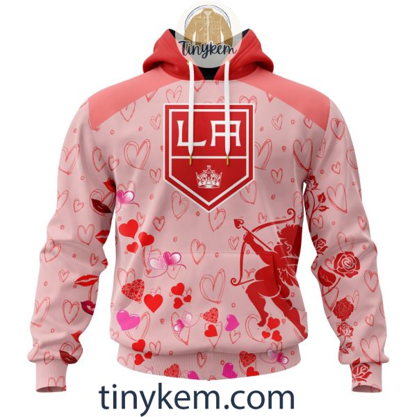 Los Angeles Kings Valentine Customized Hoodie, Tshirt, Sweatshirt