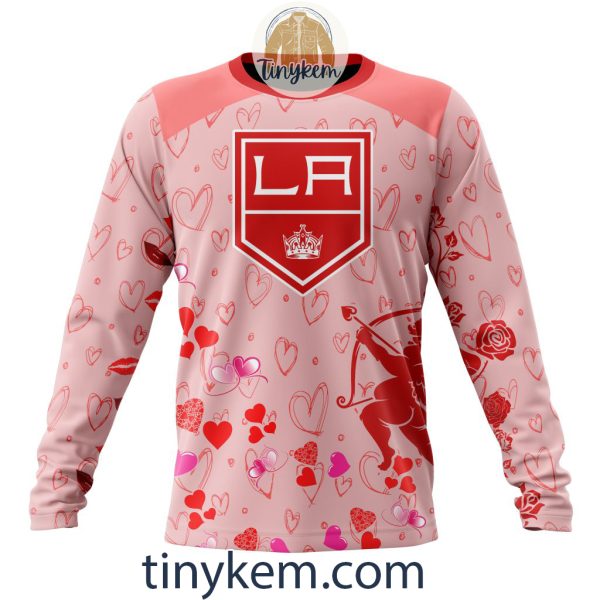 Los Angeles Kings Valentine Customized Hoodie, Tshirt, Sweatshirt