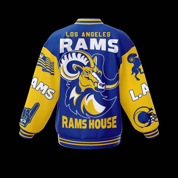Los Angeles Rams Baseball Jacket: Rams House