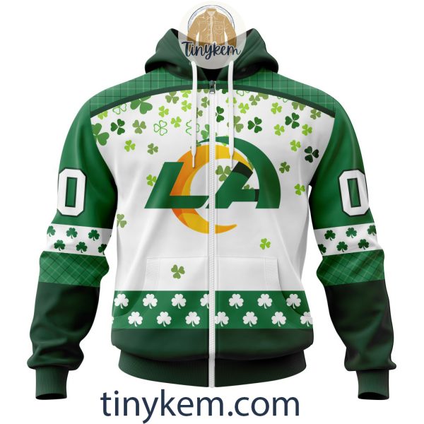 Los Angeles Rams St Patrick Day Customized Hoodie, Tshirt, Sweatshirt