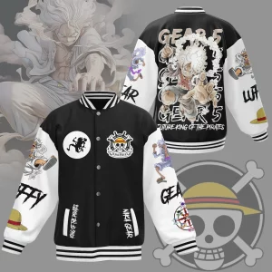 Luffy Gear 5 Baseball Jacket