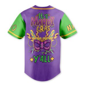 Mardi Gras Customized Baseball Jersey2B3 uHdz6