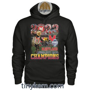 Maryland Terrapins Music City Bowl Champions 2023 Shirt