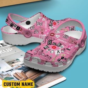 Mean Girls Unisex Pink Clog Crocs