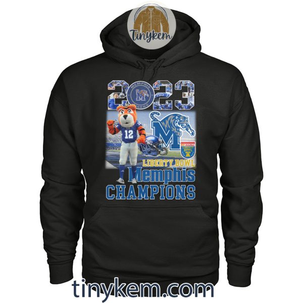 Memphis Tigers Liberty Bowl Champions 2023 Shirt