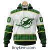 Los Angeles Rams Shamrock Customized Hoodie, Tshirt: Gift For St Patrick Day 2024
