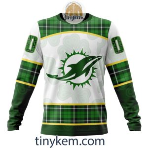 Miami Dolphins Shamrock Customized Hoodie2C Tshirt Gift For St Patrick Day 20242B4 xsyjs