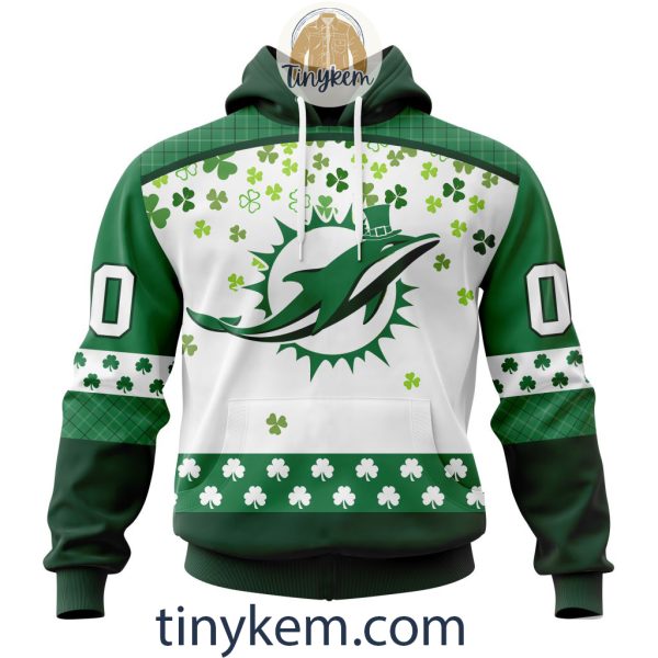 Miami Dolphins St Patrick Day Customized Hoodie, Tshirt, Sweatshirt