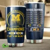 Michigan Football NCAA Champions 2024 20Oz Tumbler