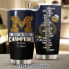 Michigan CFP Champions 2024 20oz Tumbler: Road To Victory