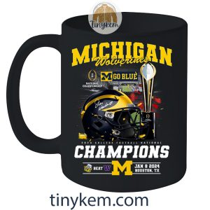 Michigan Wolverines 2024 National Champions Shirt Two Sides Printed2B2 pruLl
