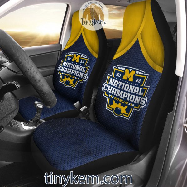 Michigan Wolverines Champions 2023 Car Seat Cover