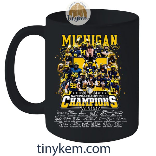 Michigan Wolverines Champions NCAA 2024 Shirt