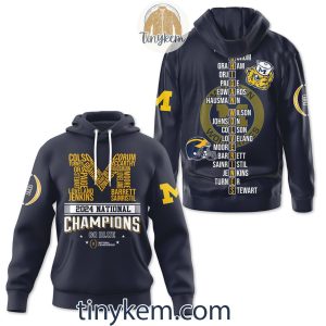 Michigan Wolverines Champions NCAA 2024 Tshirt2C Sweatshirt2C Hoodie2B11 YHuoI