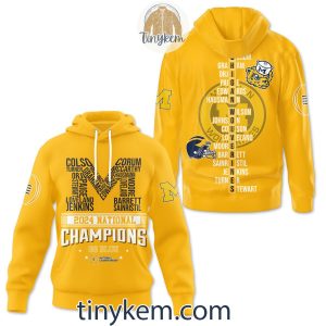 Michigan Wolverines Champions NCAA 2024 Tshirt2C Sweatshirt2C Hoodie2B5 GMusM