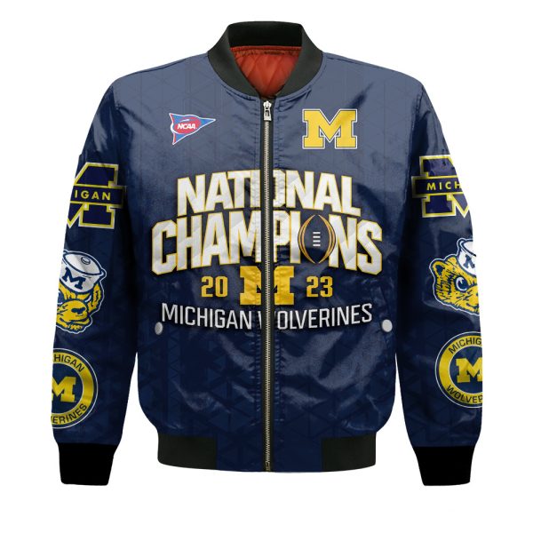 Michigan Wolverines National Champions 2023 Bomber Jacket